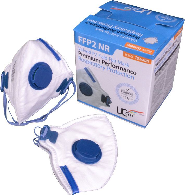 fold flat dust masks